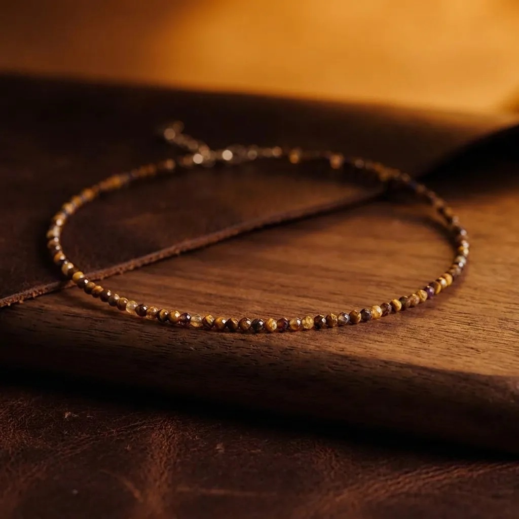 2mm Stone Bead Choker
