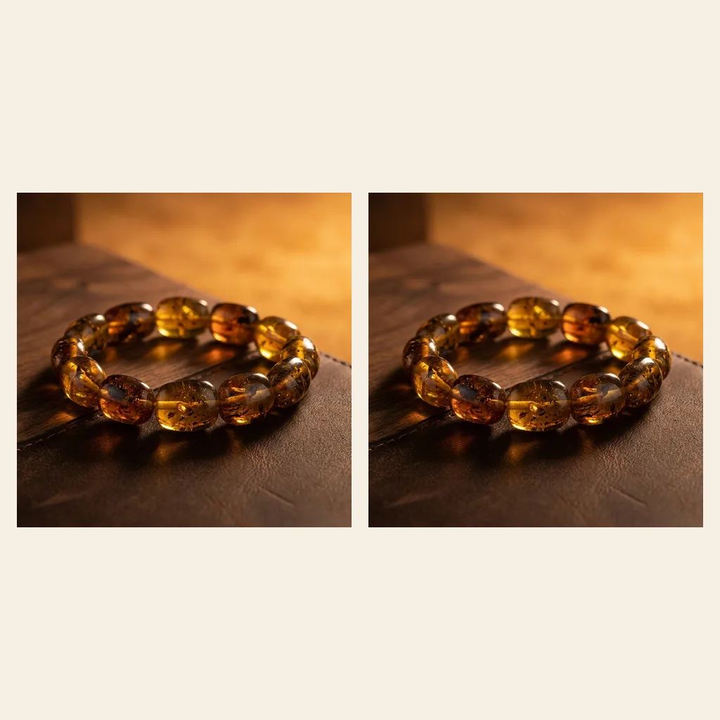 Amber Bead Bracelet