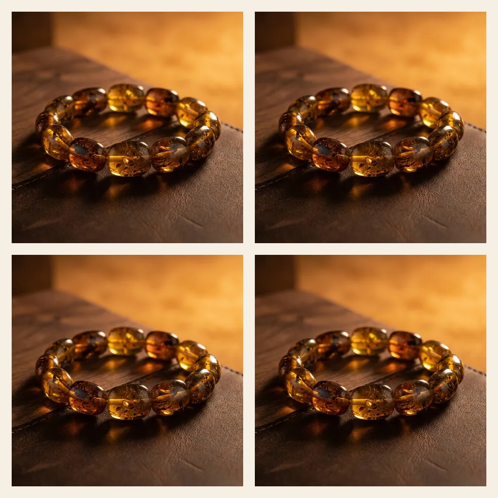 Amber Bead Bracelet