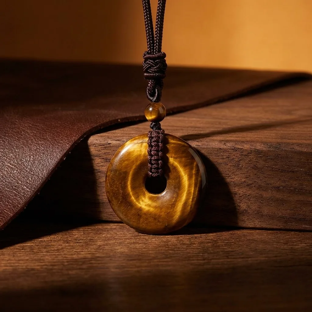Peace Knot Stone Pendant