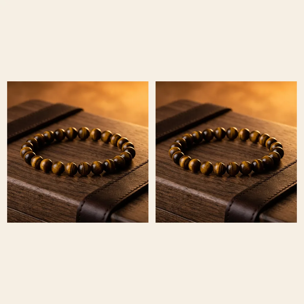 Tiger Eye Bead Bracelet